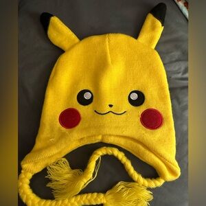 Pokémon Pikachu Hat with Ears in Yellow